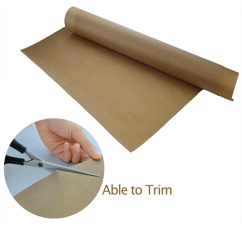 5 Pack Non Stick Teflon Sheet, Bantoye 16 x 24" PTFE Transfer 16x24, Brown gallery