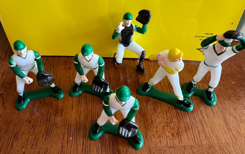 6 Vintage 1981 Wilton Baseball Player Cake Topper Decorations gallery