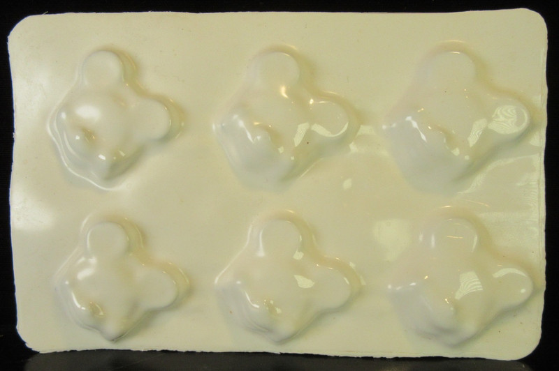 Disney Mickey Mouse Hard Candy Lollipop Sucker Mold