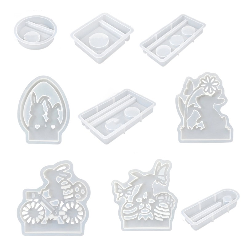 Easter Theme Silicone Baking Mold For Easter Treats And Holder Making gallery