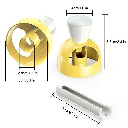 2 X Donut Mold Cake Bread Decorating Tool Desserts Creative DIY Cutter Maker DHL gallery