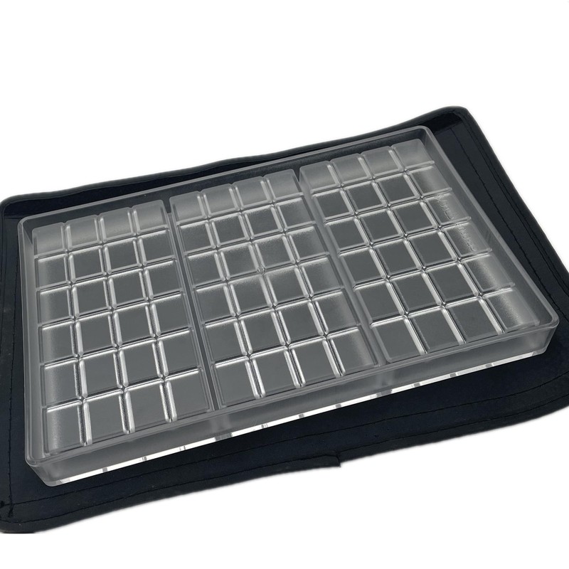 Goldbaking Polycarbonate Deep Chocolate Bar Mold Energy Protin Bar DIY Tool F... gallery