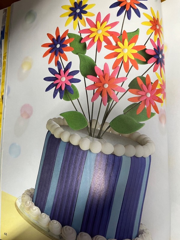 Wilton ~ Celebrate With Fondant - Cake Decorating Book gallery