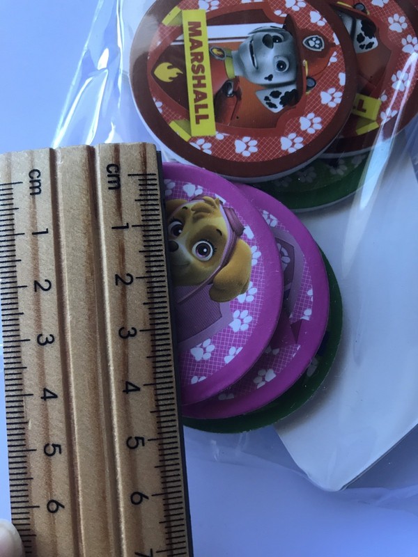 PAW PATROL Kid Birthday Party Cupcake Muffin Cakes case Decorating Toppers Set gallery