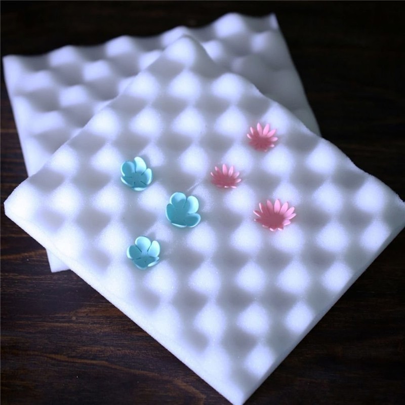 2 PCS Fondant Shaping Sponge Pad Wave Mat for Sugar Flower Gum Paste Modeling