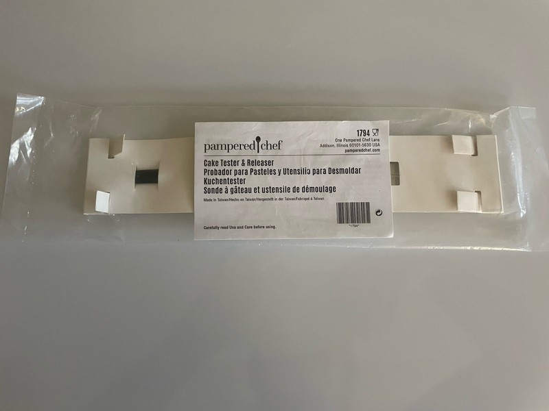 Pampered Chef Cake Tester & Releaser Tool 1794 Kitchen Baking New Sealed