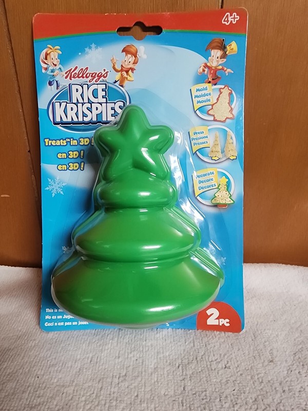 Kelloggs Rice Krispies Treats 3D Christmas Tree Mold