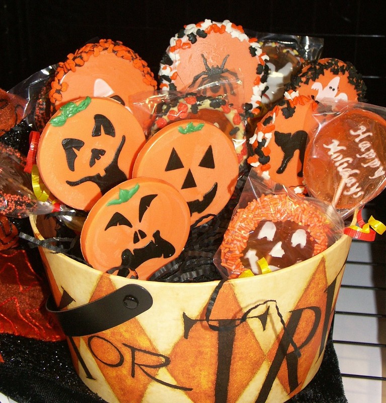 Pumpkin Halloween Faces Cake Stencils Beige Semi Transparent Decor Tool gallery