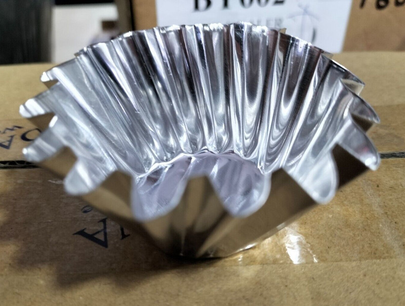 6Pcs Flower Tart Pans Oval Cupcake Molds Baking Cups With Free Tablespoon New gallery