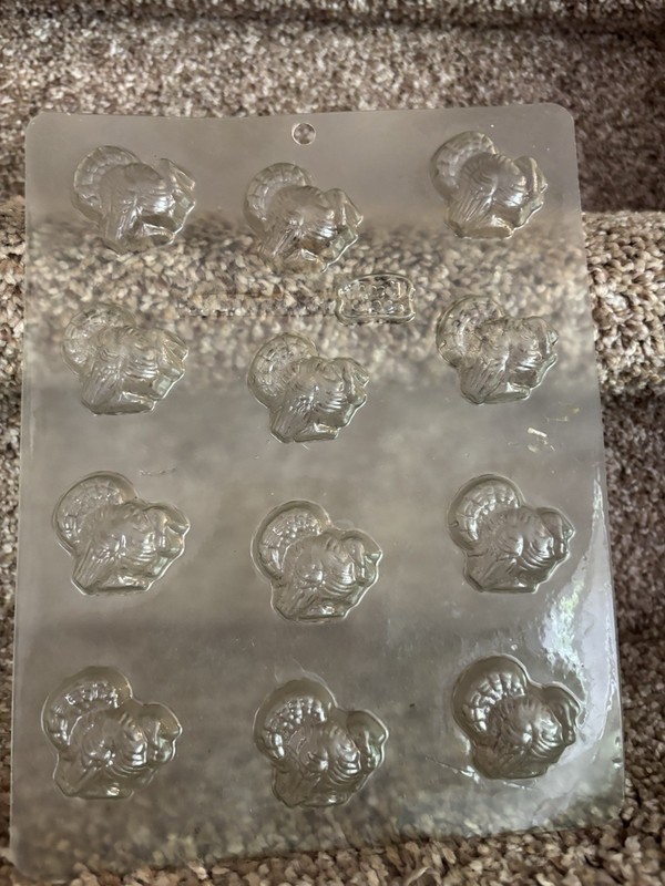 Fall Assorted Clear Plastic Candy & Chocolate Molds gallery