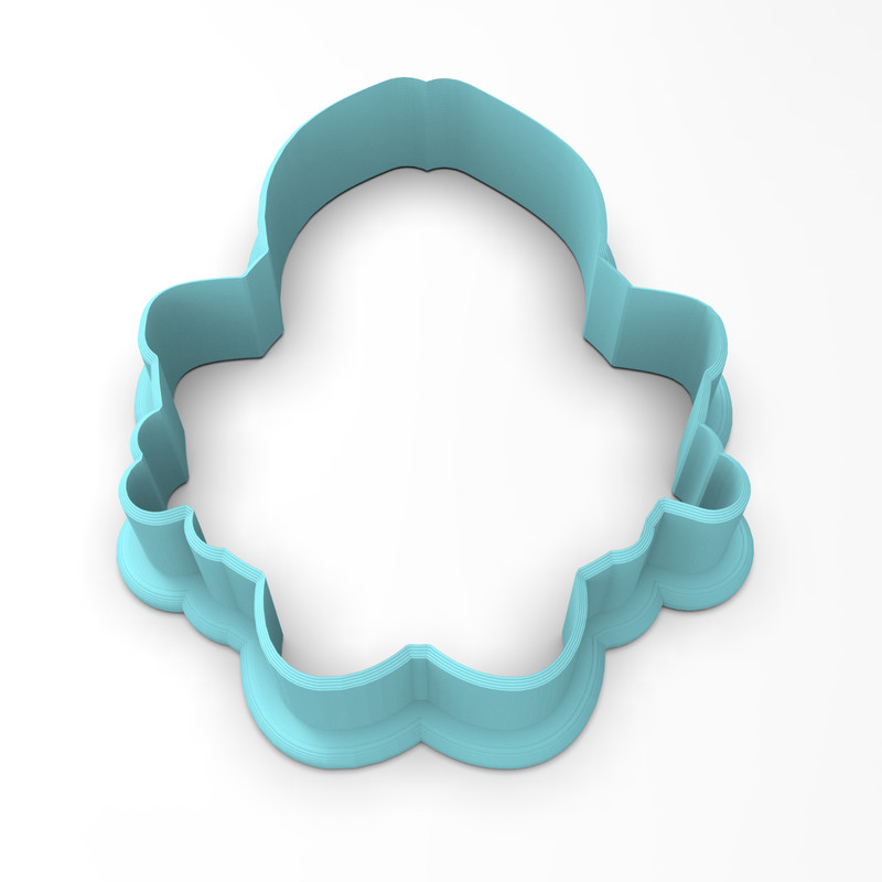 Boy Bunny with Glasses Cookie Cutter & Stamp | Easter Rabbit Smart Focals Bowtie gallery