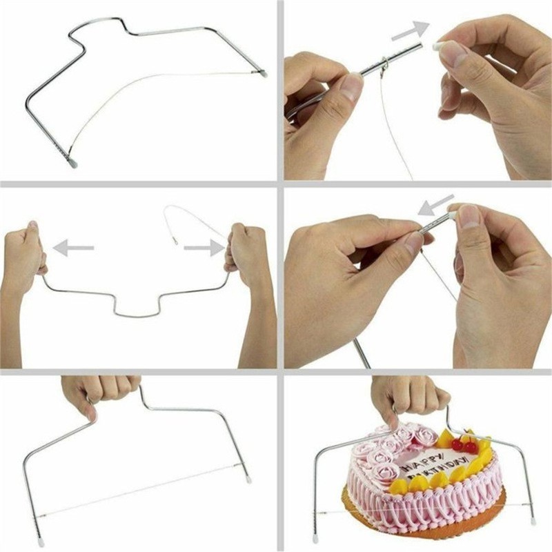 Cake Cutter Leveler Bread Divider Decor Kitchen Lightweight Professional gallery