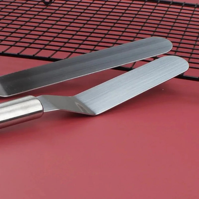 6/8/10/12 Inch Stainless Steel Cream Icing Frosting Spatula for Cake DIY Cakes gallery