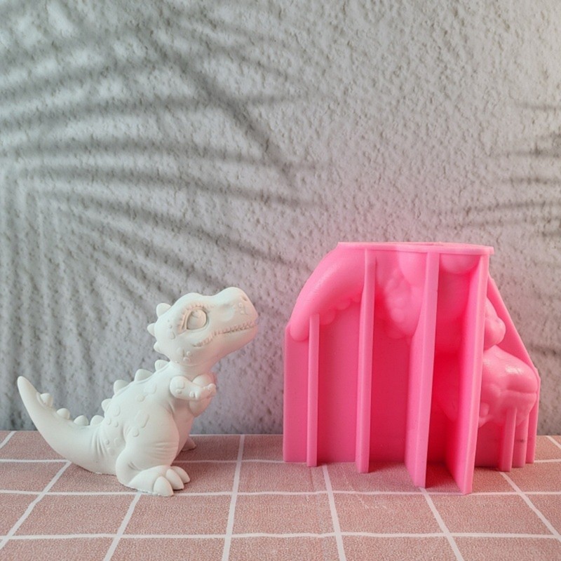 Dinosaur Silicone Molds Ornament Plasters Castings Molds Animal Baking Molds gallery