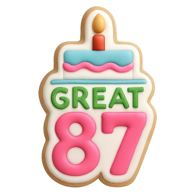 Dotted Great 87 Cookie Cutter & Stamp, Fondant & Clay - 2.7x4" gallery