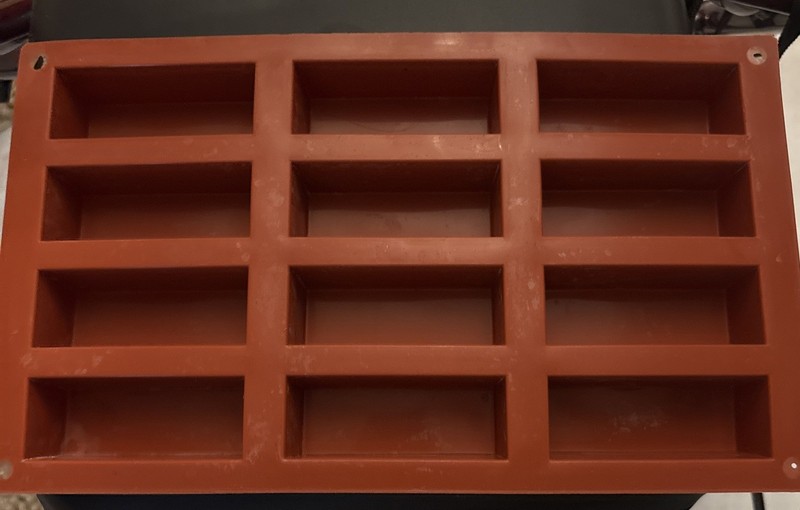 Silicone 12 Cavity Pastry Chocolate Mold