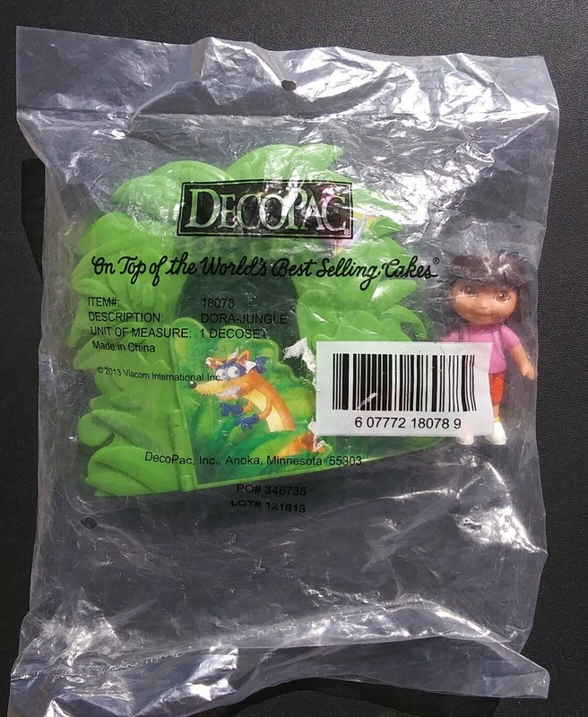 Decopac Dora the Explorer Cake Topper 18078 Dora – Jungle Swiper Boots