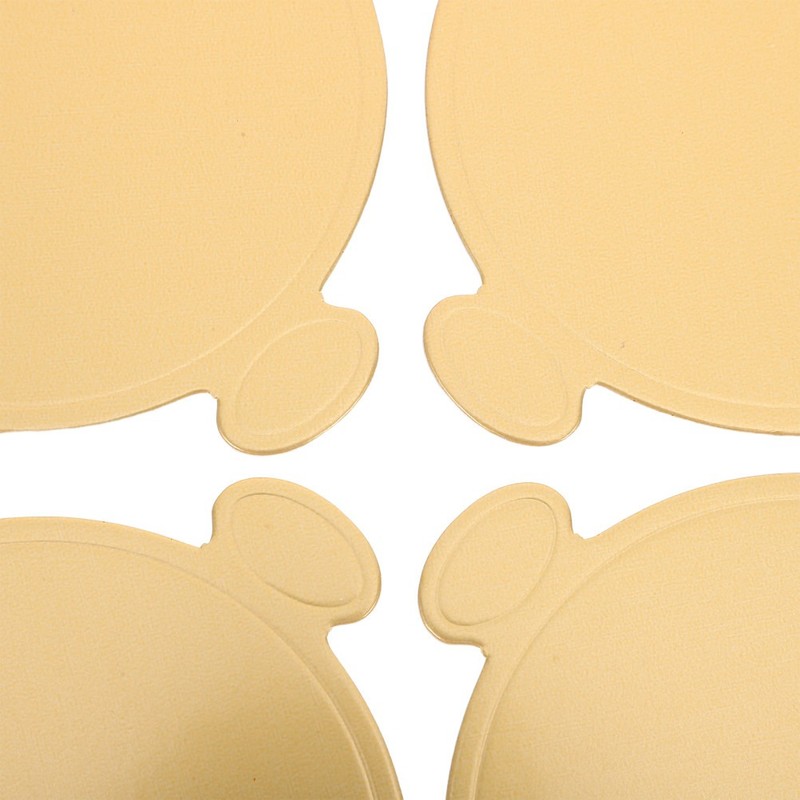 200pcs Round Golden Cardboard: Round Mini Cake Boards Mousse Cake Base Paper gallery
