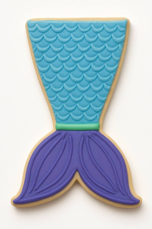 Mermaid Tail 4.5'' Cookie Cutter Metal gallery