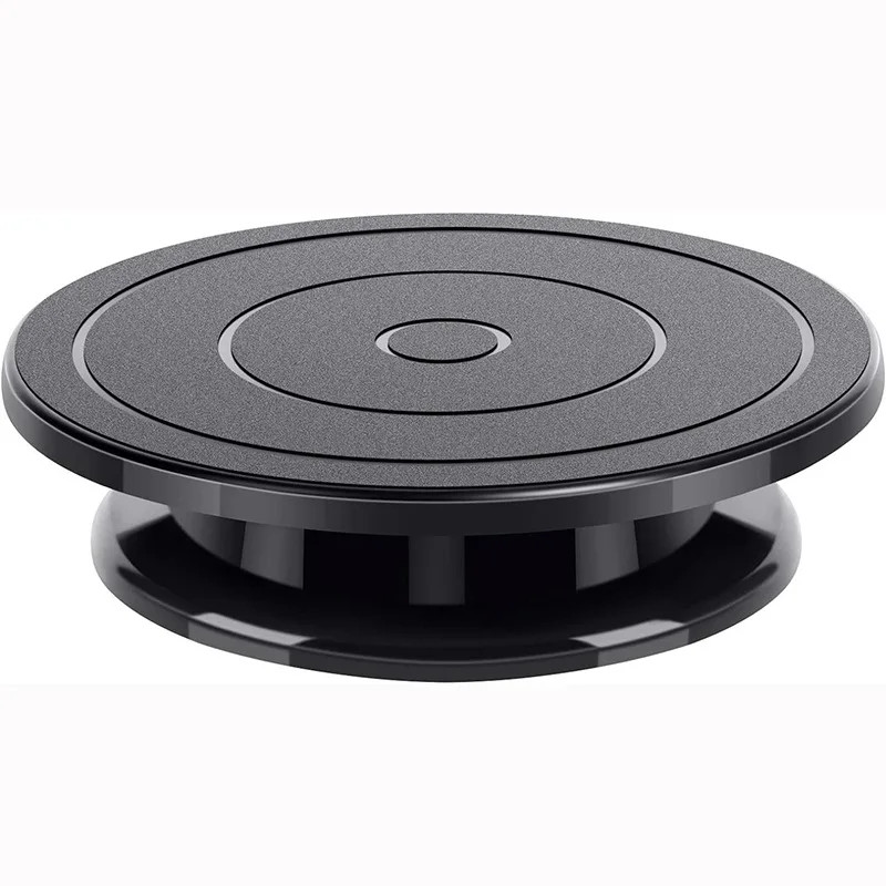 Rotating Cake Turntable, Anti-Skid Base for Carving, Pottery, Painting, Cake Dec gallery