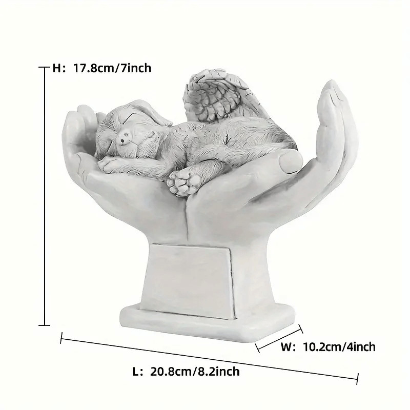 pet memorial statue Resin, plaster, beeswax candle, soap mold gallery