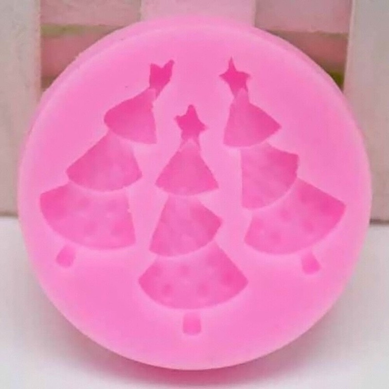 Chocolate Candy Molds Xmas Fondant Silicone Snowflake Mould gallery