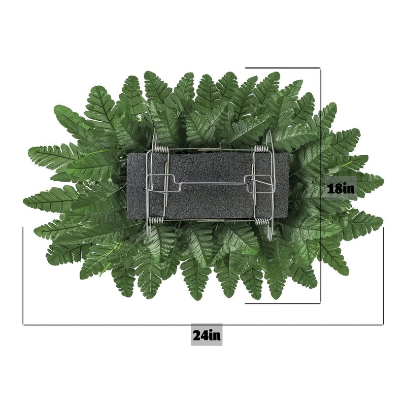 LVXINLI Artificial Cemetery Flowers Saddle-Shaped Tombstone Decorations Non-Fadi gallery