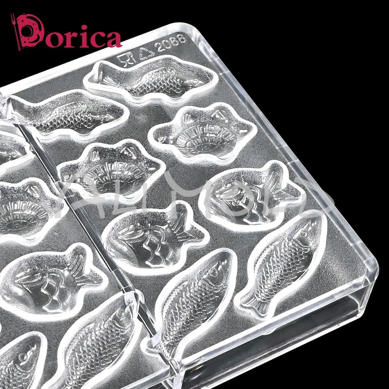 Turtle Fish Polycarbonate Chocolate Molds DIY Marine Animal Buttercream Moulds gallery