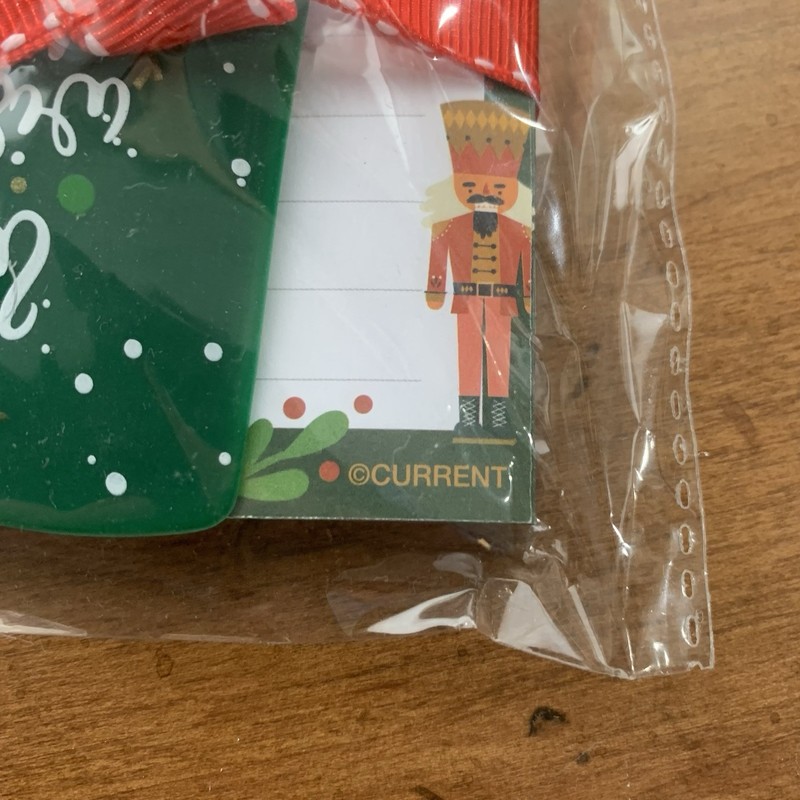 Lillian Vernon Current Christmas Spatula, Cookie Cutter & List Pad 3 Piece Set gallery