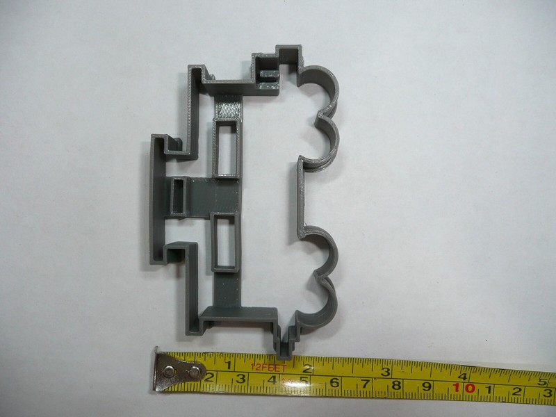 CABOOSE 2 WITH BALCONY LANDING TRAIN CAR COOKIE CUTTER USA PR5321 gallery