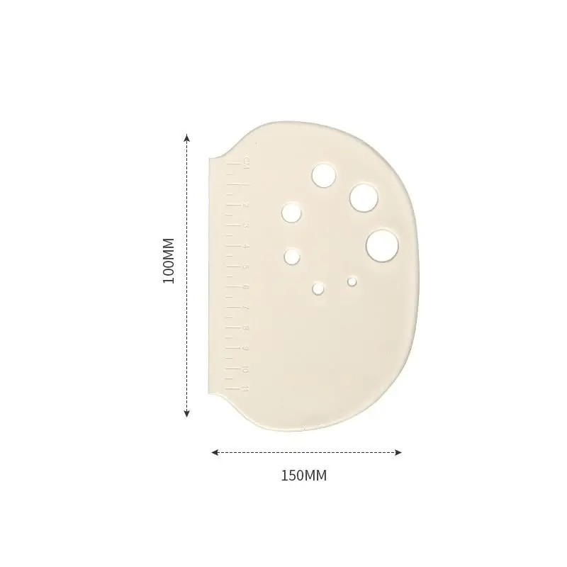 Dough Scraper Bowl Scraper Bread Cream Cake Pizza Cutter Bench Scraper Dough Cut