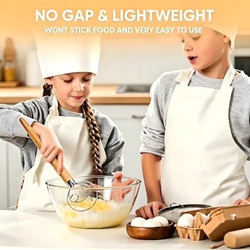 Danish Dough Whisk – 13 Inch 304 Stainless Steel Bread Whisk with Ergonomic gallery