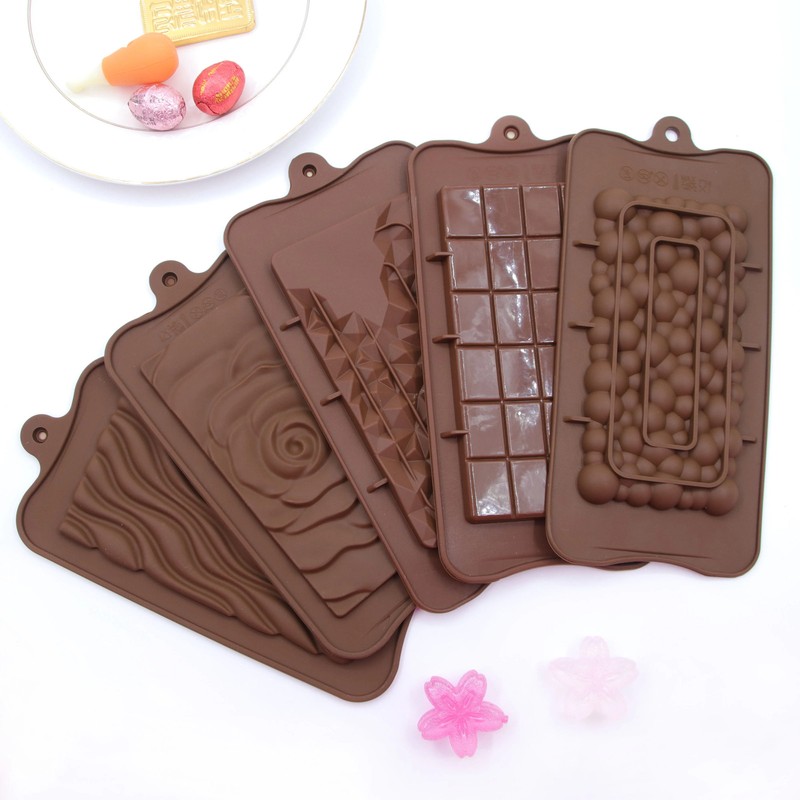 1Pc Chocolate Mold 3D Silicone Mold Dubai Chocolate Mold Chocolate Bar Mold Cand gallery