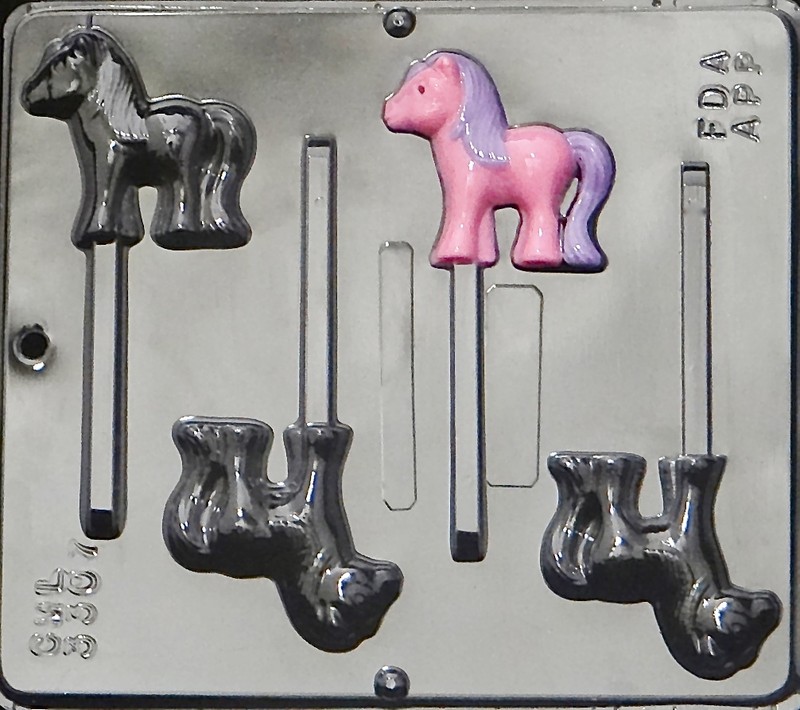 My Little Pony Lollipop Chocolate Candy Mold 3307 NEW