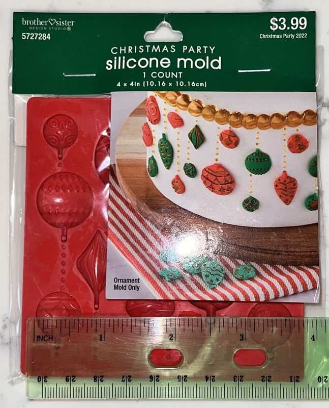 Christmas Ornaments Balls Silicone Mold Cake Decor Xmas Party Holidays NEW! gallery