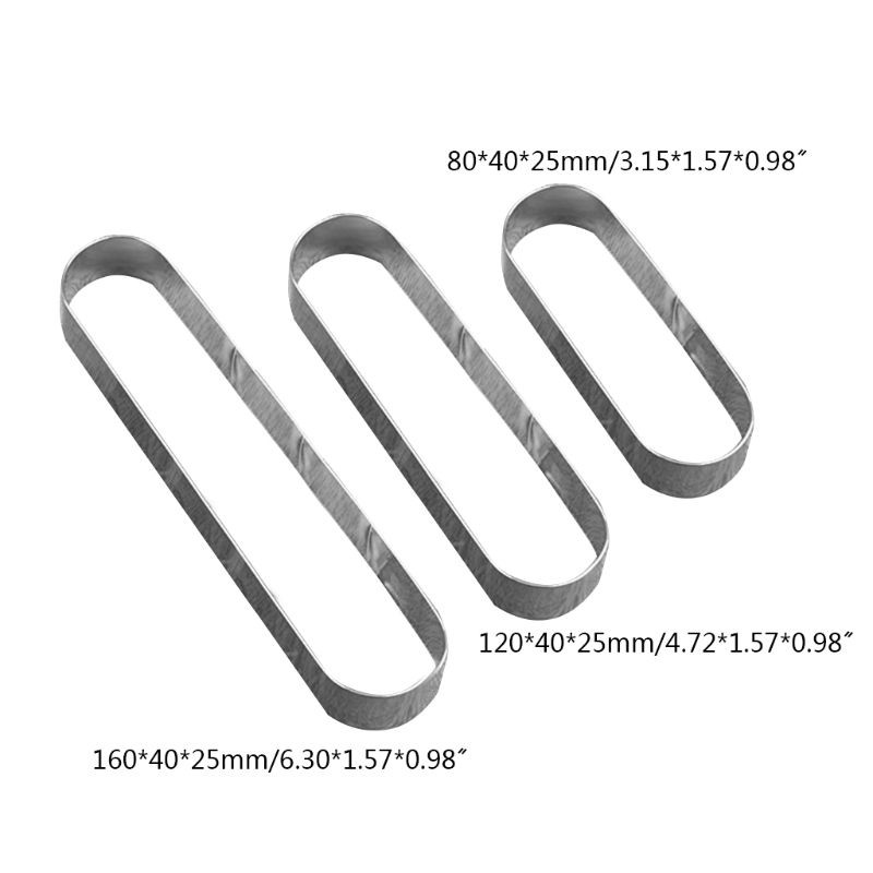 Geometric Metal Cookie Cutter Rectangular Mousse Cake Mold Circle Biscuit Cutter gallery