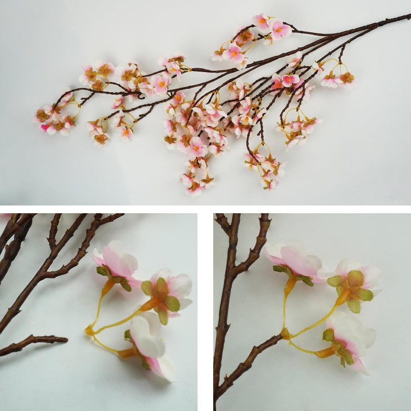 Uieke Silk Cherry Blossom Branches, 40.5in Artificial Cherry Blossom Flowers Lon gallery