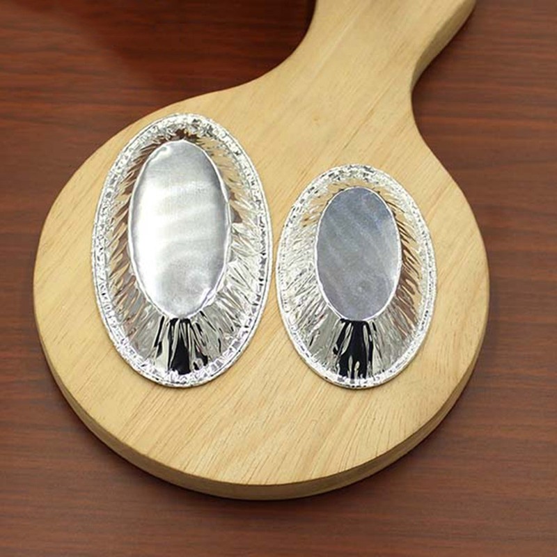 250 Pcs Reusable Oval Foil Cups Tart Molds Baking Cups for Home Baking gallery
