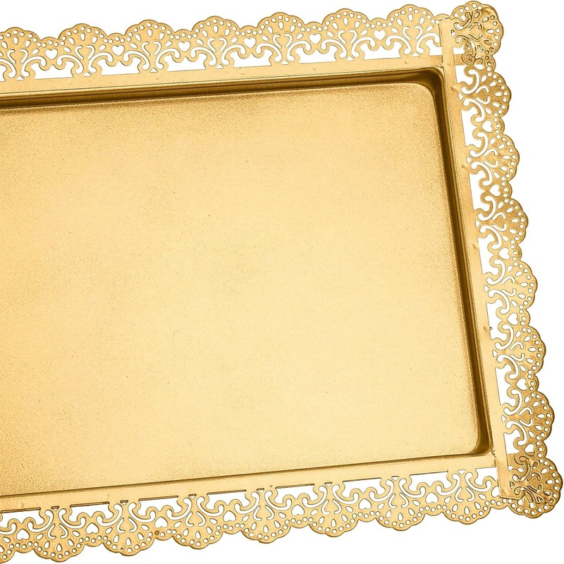 10 Pieces Gold Cake Stand Set, Metal Round Cupcake Holder Dessert Display Pla... gallery