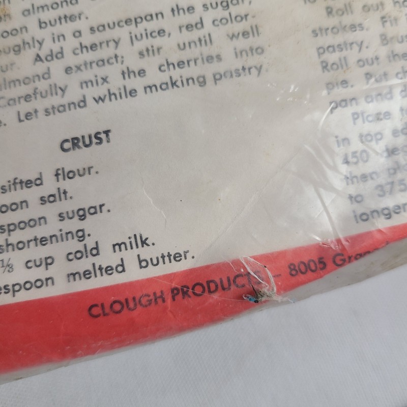 Vintage NOS Clough Criss Cross Lattice Pie Top Cutter Sealed MCM Kitchen Tool gallery