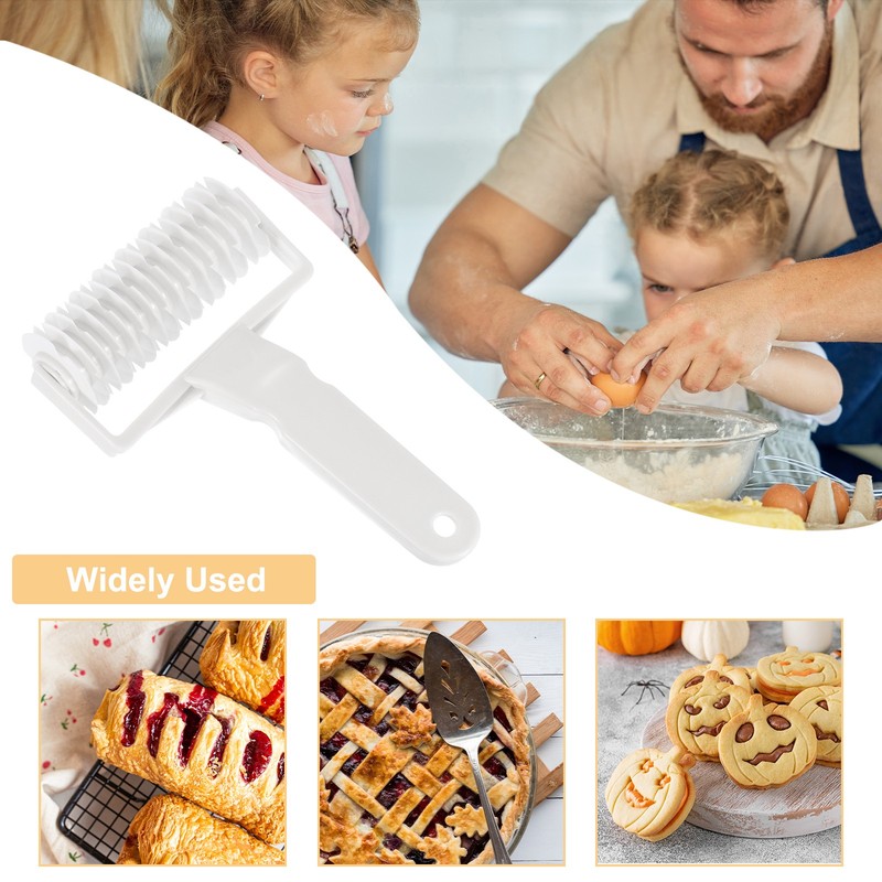 Pizza Dough Docker Roller Pastry Bubble Docker Roller, 11.5cm/ 4.5" gallery