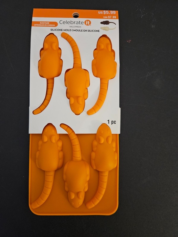 Celebrate IT, silicone Mold, Mice 4 Pcs.