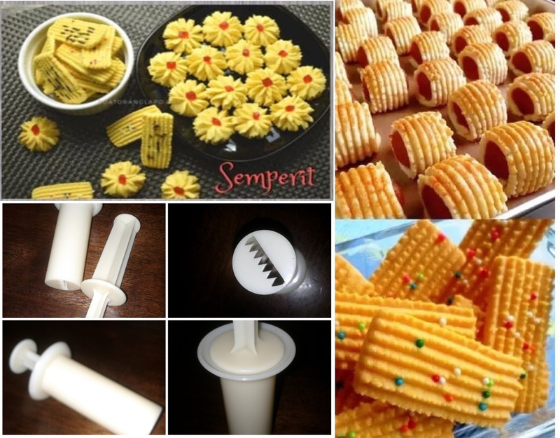 2 x PINEAPPLE JAM / CHOCOLATE TART/ COOKIES NASTAR PLUNGER/ PRESSER/ MOLD/ TOOL