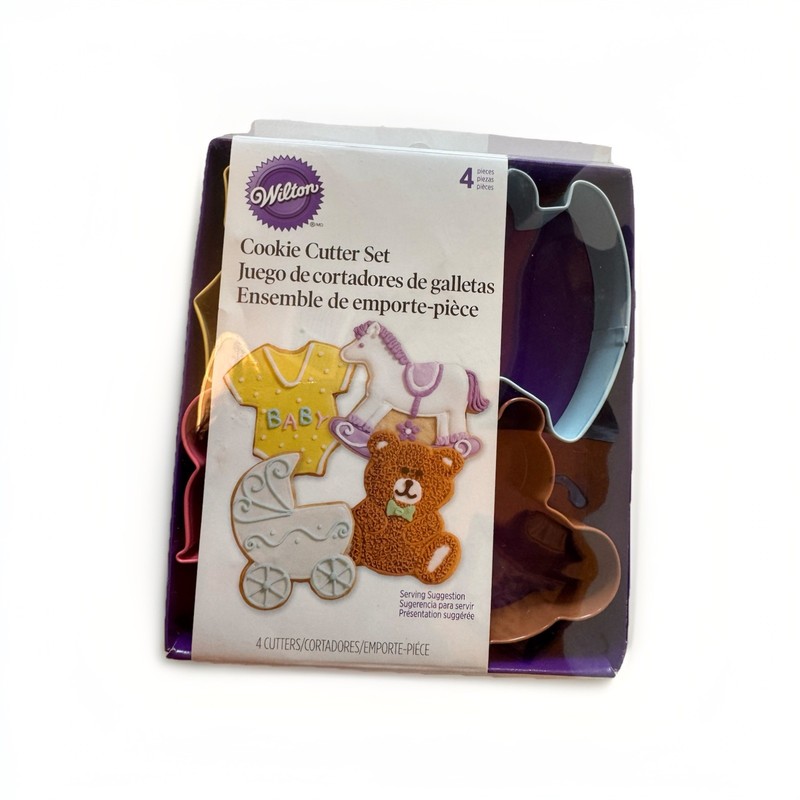 Wilton 4 Piece Baby Cookie Cutter Set 2308-1067