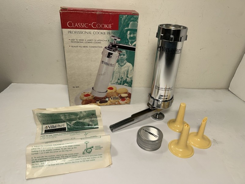 VillaWare Professional Classic Cookie Press 5675 gallery