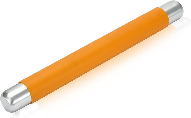 Rolling Pin Dough Roller for Baking with Thickened Non Stick Silicone Metal H... gallery