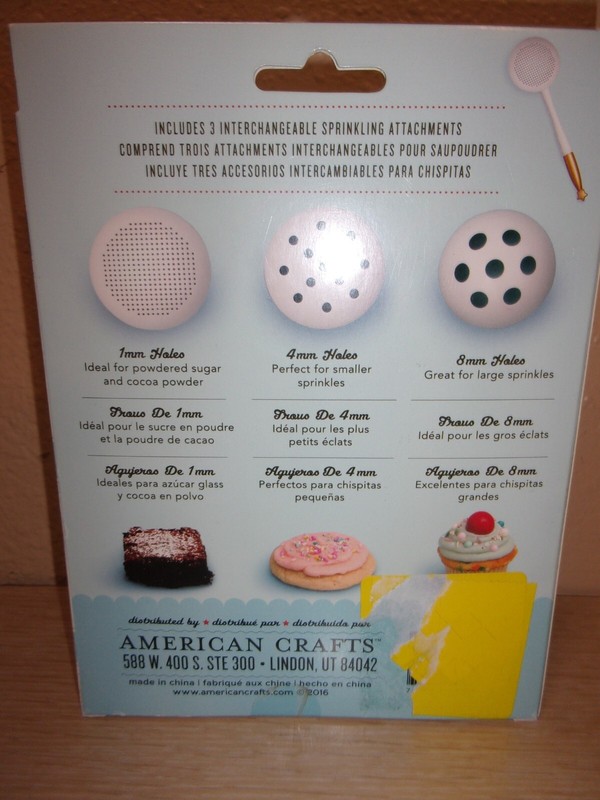 NEW IN ORIGNAL BOX THE SWEET TOOTH FAIRY SPRINKLE WAND SPRINKLE DISPENSER gallery
