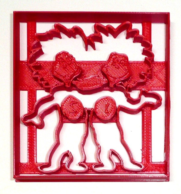 THING 1 AND THING 2 DR SEUSS CAT IN THE HAT CHILDRENS COOKIE CUTTER USA PR2431