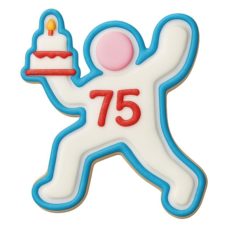 Super 75 Dynamic Pose Cookie Cutter & Stamp, Fondant & Clay - 4x4" gallery