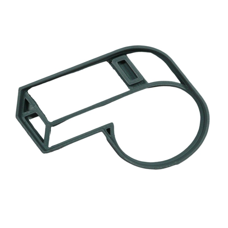WHISTLE SHAPE LIFEGUARD COACH REFEREE SPORTS COOKIE CUTTER MADE IN USA PR5396